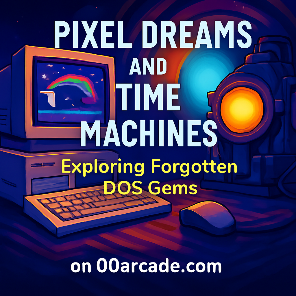Pixel Dreams and Time Machines: Exploring Forgotten DOS Gems on 00arcade.com